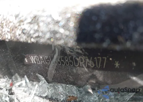 2005 BMW 745I из США, поврежденный, VIN WBAGL63585DP76177